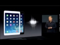 iPad Air and iPad Mini Retina Apple October 22, 2013 Keynote Event