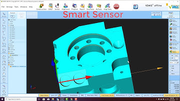 VDMIS CMM Software - Automatic Measuring Geometric Features  with Smart Sensors and Smart Navigation