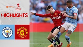 HIGHLIGHTS: MAN CITY - MAN UNITED | KỊCH BẢN BẤT NGỜ, NỖ LỰC "CHUỘC LỖI" BẤT THÀNH | FA CUP 23/24