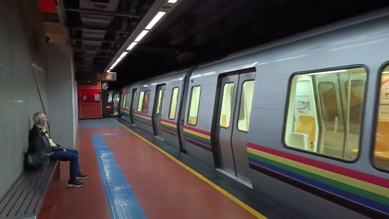 Alstom S2 Ingresando a la Estación Bello Monte | L2 #video #viralvideo 