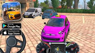 Taxi Car Simulator - Pink In Rome - Gameplay Walkthrough 201 (Android, iOS) screenshot 2