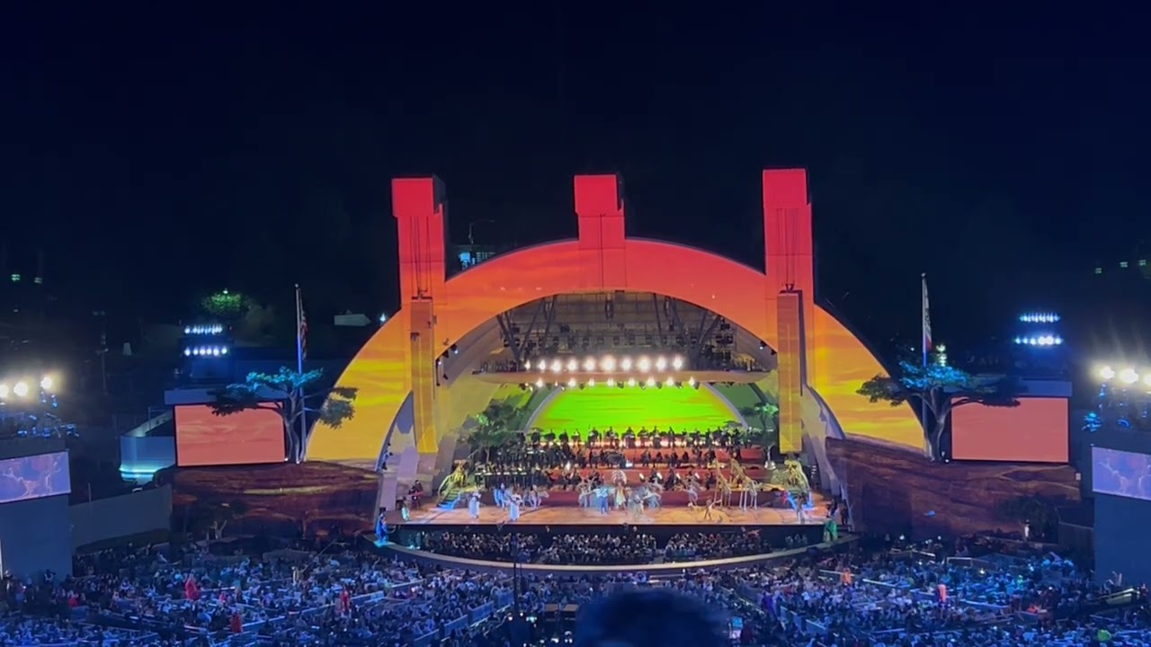 Hollywood Bowl: Lion King Fireworks Kiss Goodnight