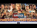 Wwe survivor series 2024  dream match card v2