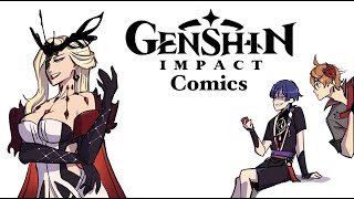 Подборка Комиксов Genshin Impact