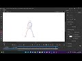 Rough out flip kick animation  2d animated flip  perky frames