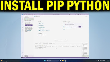 How To Install PIP for Python in VS Code