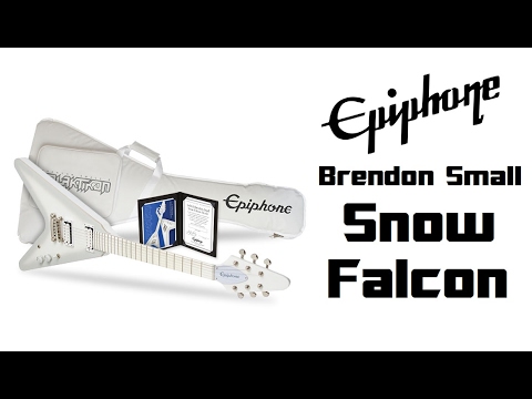 Brendon Small Epiphone Snow Falcon | Metal