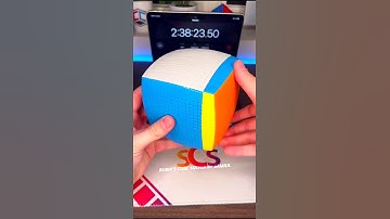 captain cuber solved 15x15 Rubik