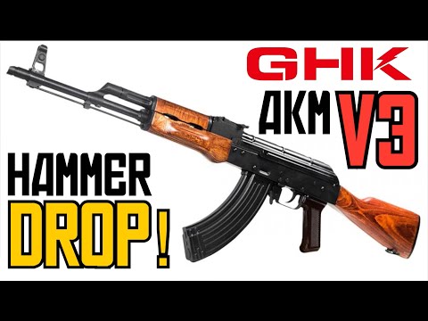 GHK AKM V3 GBB - Hammer Drop Feature Coming soon
