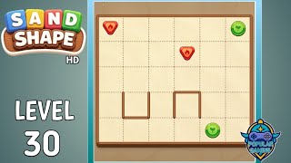 Sand Shape Hard Level 30: Gameplay Solution