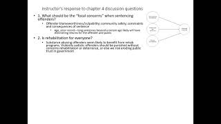 Instructor's response to chapter 4 discussion questions
