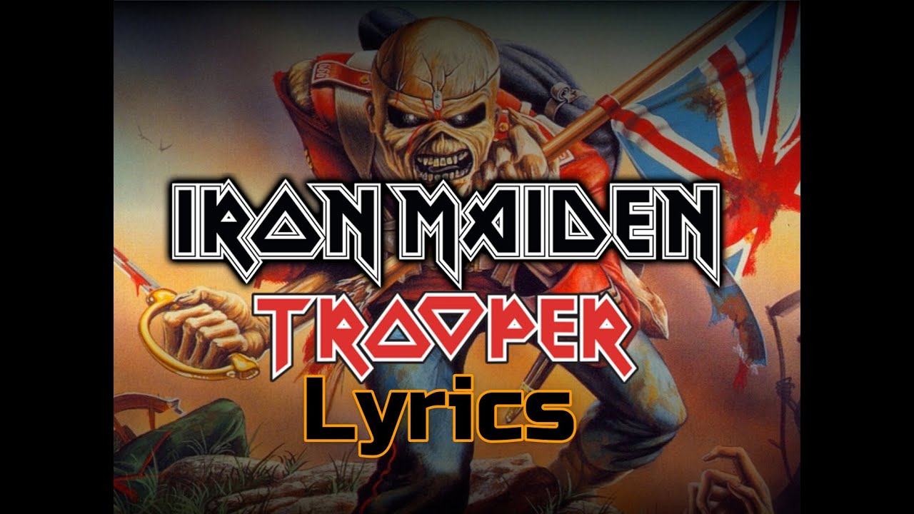 Iron Maiden The Trooper (Lyrics English and Deutsch) YouTube