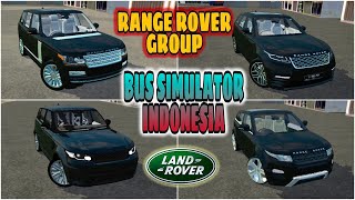 bus simulator indonesia new mod اضافة مود range rover