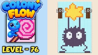 Colony Flow Level 76 Walkthrough Solution