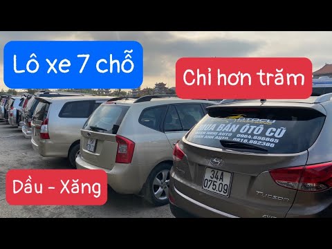 Video Lô xe 7 chỗ máy Dầu - Máy Xăng - Phổ thông nhất Việt... - youtube