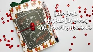 Echo Park A Perfect Christmas A6 Travelers Notebook