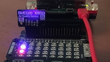 Pimoroni treasure - sensor Bosch BME680