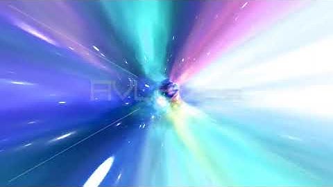 Fly through Wormhole Hyperspace Vortex Tunnel in Deep Space Galaxy Stars - IncrediVFX - AVloops