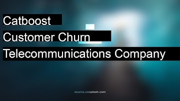 How to use CatBoost to predict customer churn in a telecommunications company based on demographic a