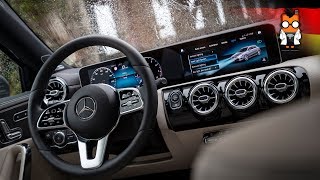 MBUX Hands-On in der Mercedes A-Klasse Lissabon