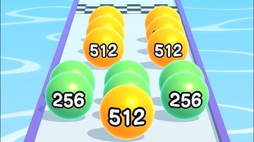 Ball Run 2048 🎱🎱🎱 : All Levels Gameplay Walkthrough Android, iOS #20