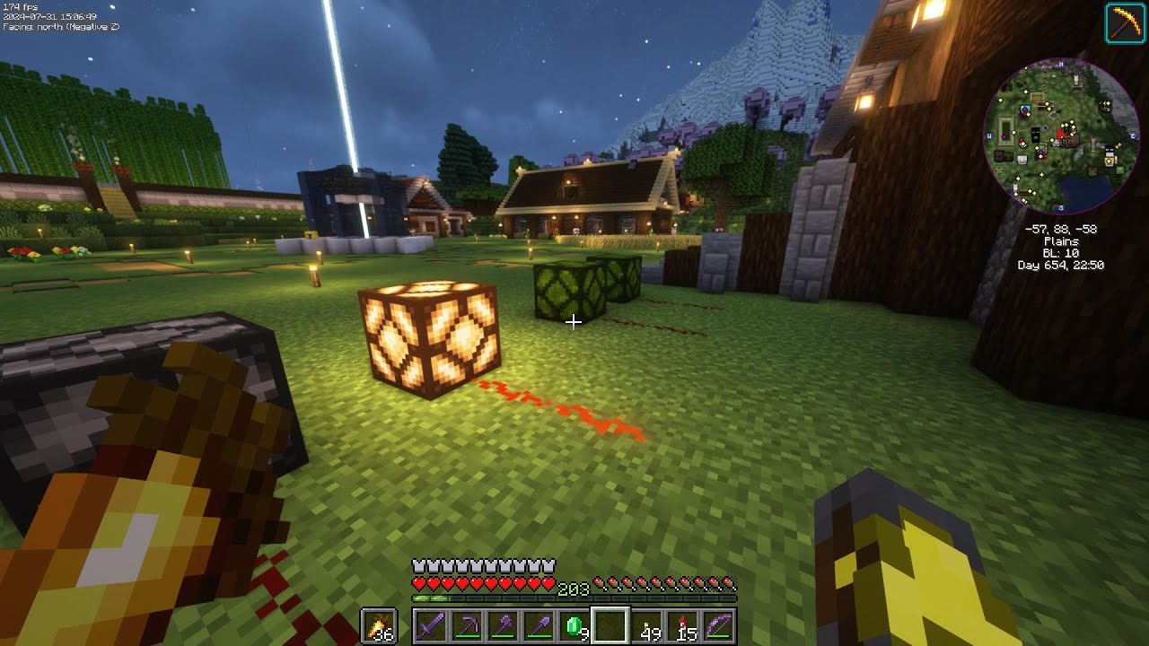 Survival Minecraft #14 - Tree Farms & Cursed Redstone - YouTube
