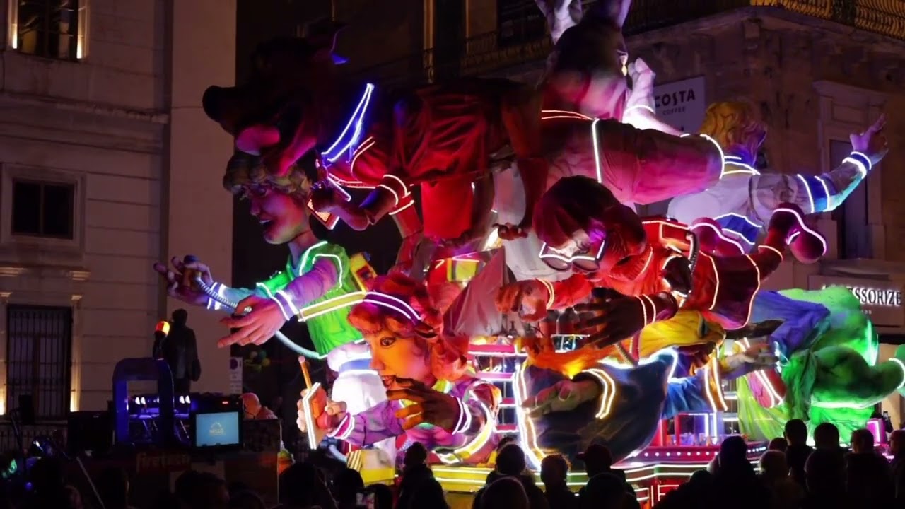 Carnival in Malta 2025. Valletta. Malta