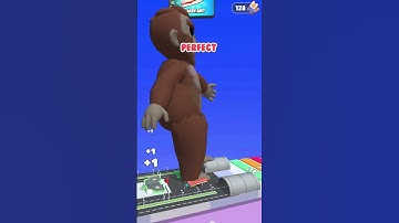 ASMR Tippy Toe Try Again |tippy toe3D  level 257 #Xshorts #tippytoe #satisfying #asmr