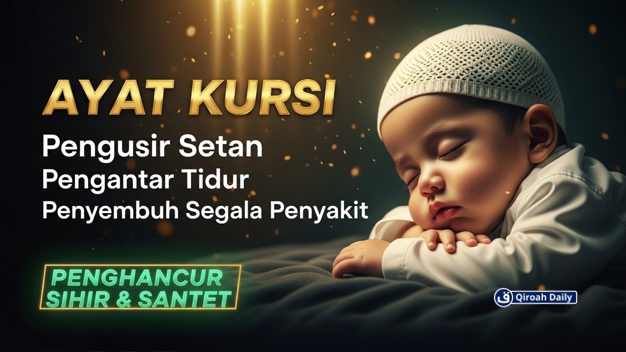 MUROTTAL AYAT KURSI آية الكرسي PENGANTAR TIDUR | AYAT KURSI PENGUSIR SETAN DAN JIN | QIROAH DAILY