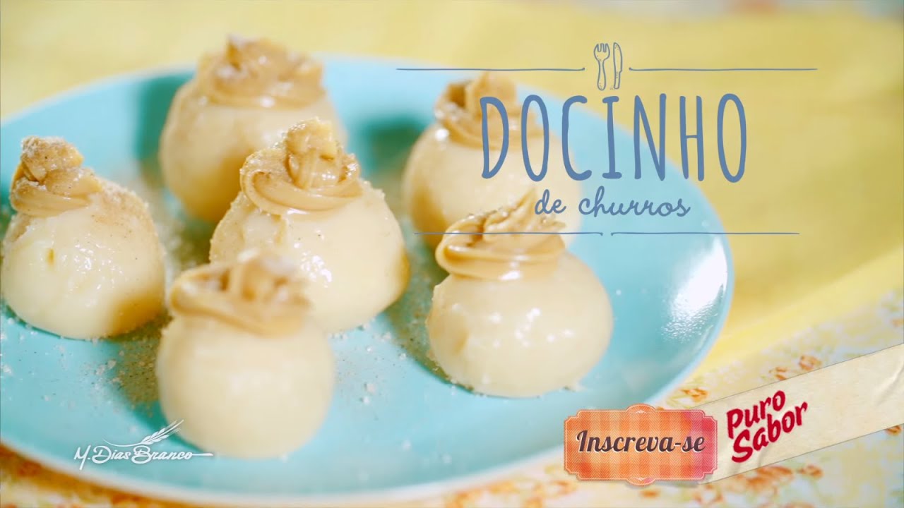RECEITAS PURO SABOR DOCINHO DE CHURROS