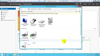 How to share printer in windows server 2012