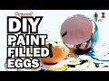 DIY Paint Filled Eggs - Kid Vs Pin