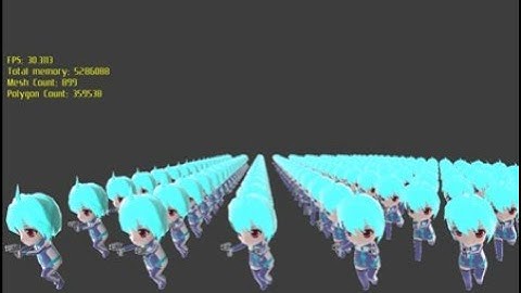 Character Animation Test in XNA