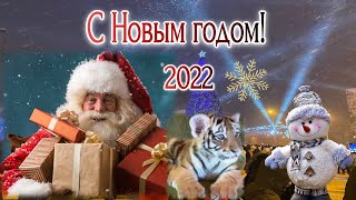 С Новым 2022 годом! Прекрасное поздравление с годом Тигра!