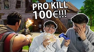 MEIN KLEINER BRUDER BEKOMMT FÜR JEDEN KILL 100€!!! (FORTNITE BATTLE ROYALE) | SKK