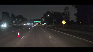 Information 10/5/25 completed closure on nb805 from Balboa to SR163  Update