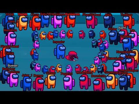 Among Us | American Cup Song with Gun but All Imposter kill one crewmates