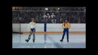 Disneys Toy Story Jessie & Woody Fun Skate Dance To Cotton Eye Joe