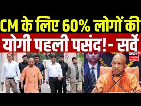 UP Election Mega Survey: CM के लिए 60% लोगों की योगी पहली पसंद!- सर्वे | UP Election 2027 Survey