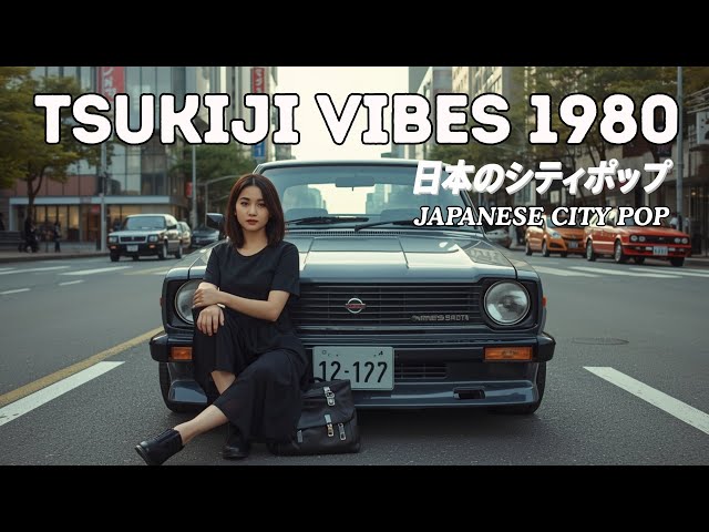 TSUKIJI VIBES 1980 💿 – Japanese City Pop 80'S JAPANESE CITY POP