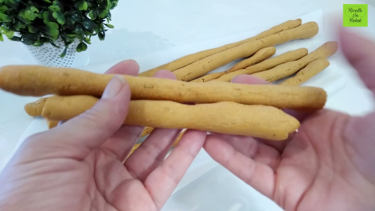 Grissini XXL di farina di ceci al rosmarino