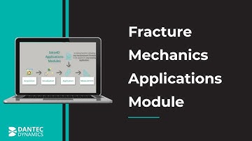 Fracture Mechanics applications module available with Istra4D 4.7