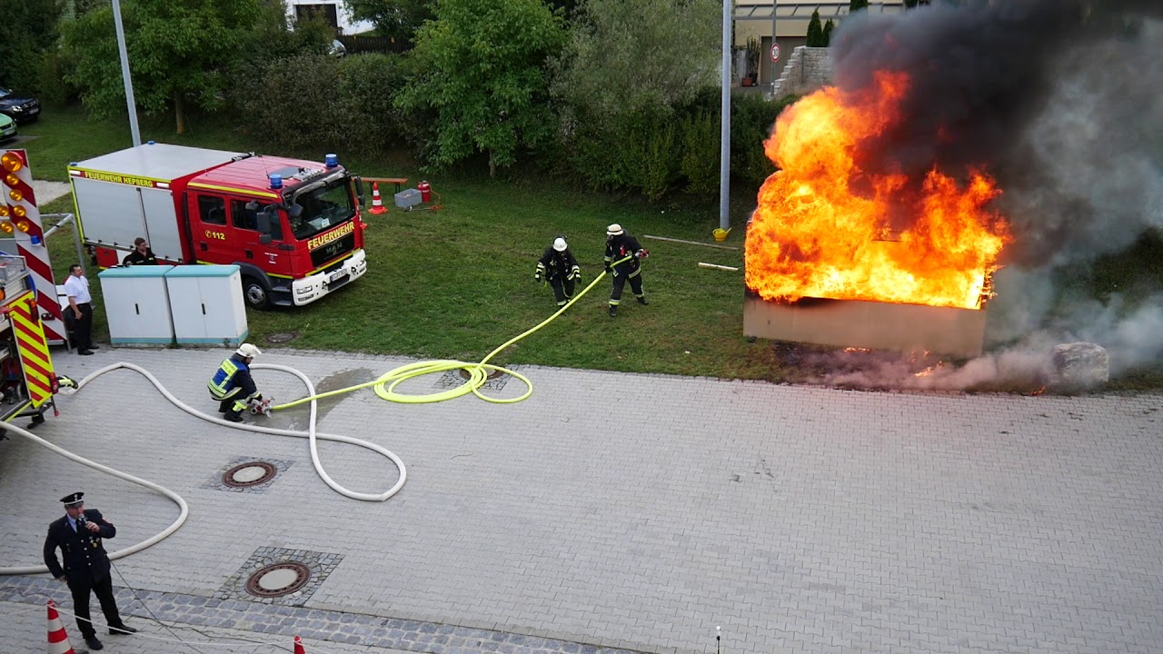Feuerwehr Hepberg Schauübung 2017