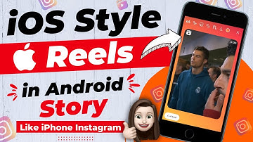 How to Share Reels like iPhone on Story 🔥 Round Edge Story Instagram iphone 😱