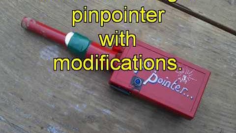 How to make your own Mods to a  Harbor Freight pinpointer.