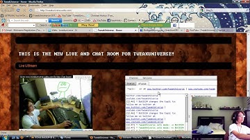 UStream and IRC Chat For TweakUniverse
