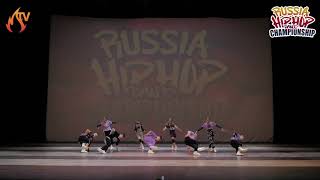 FUNKY MONKEY(DF) - Juniors Crew - Russia Hip Hop Dance Championship 2021