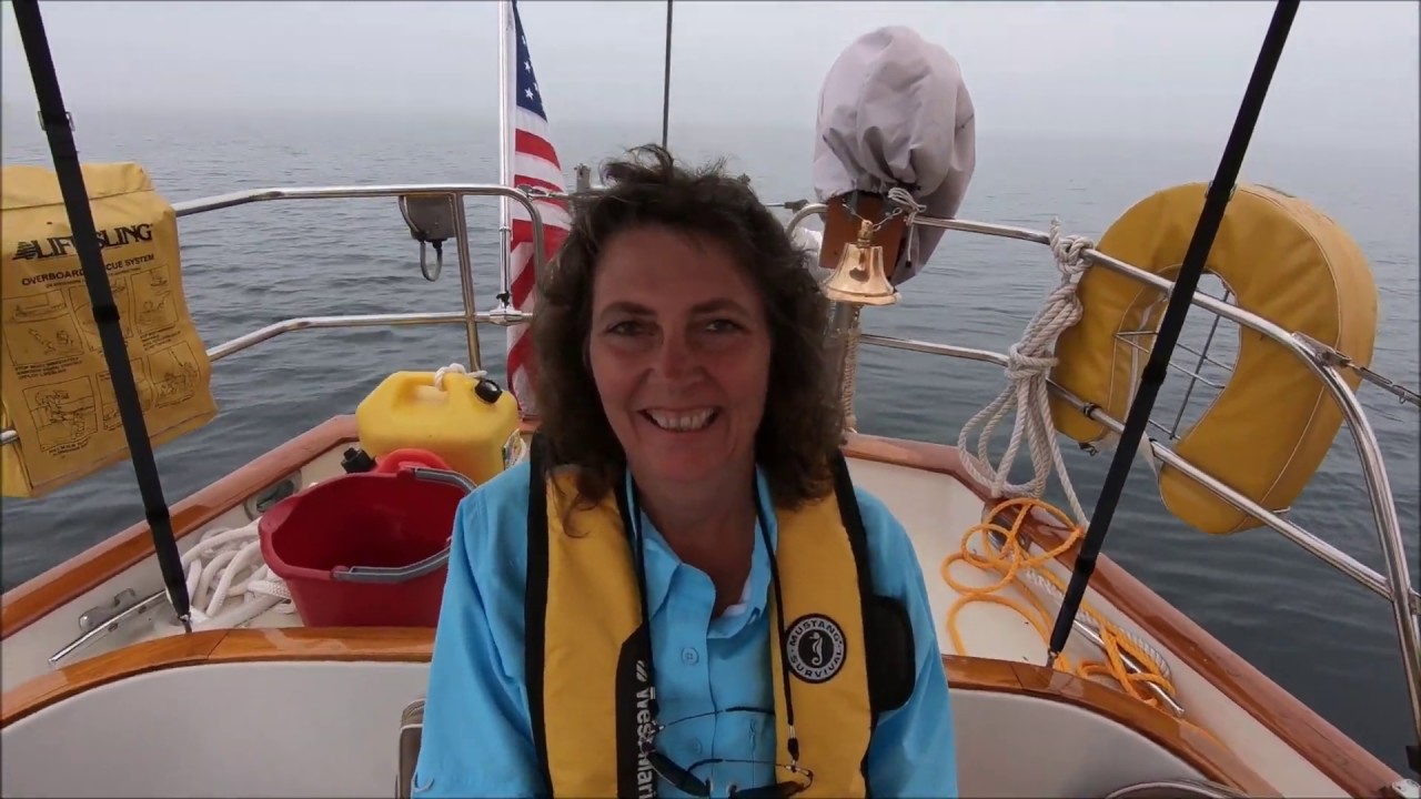 Man to Man -Sailing from Manitowoc to Manistee in Summer, 2019