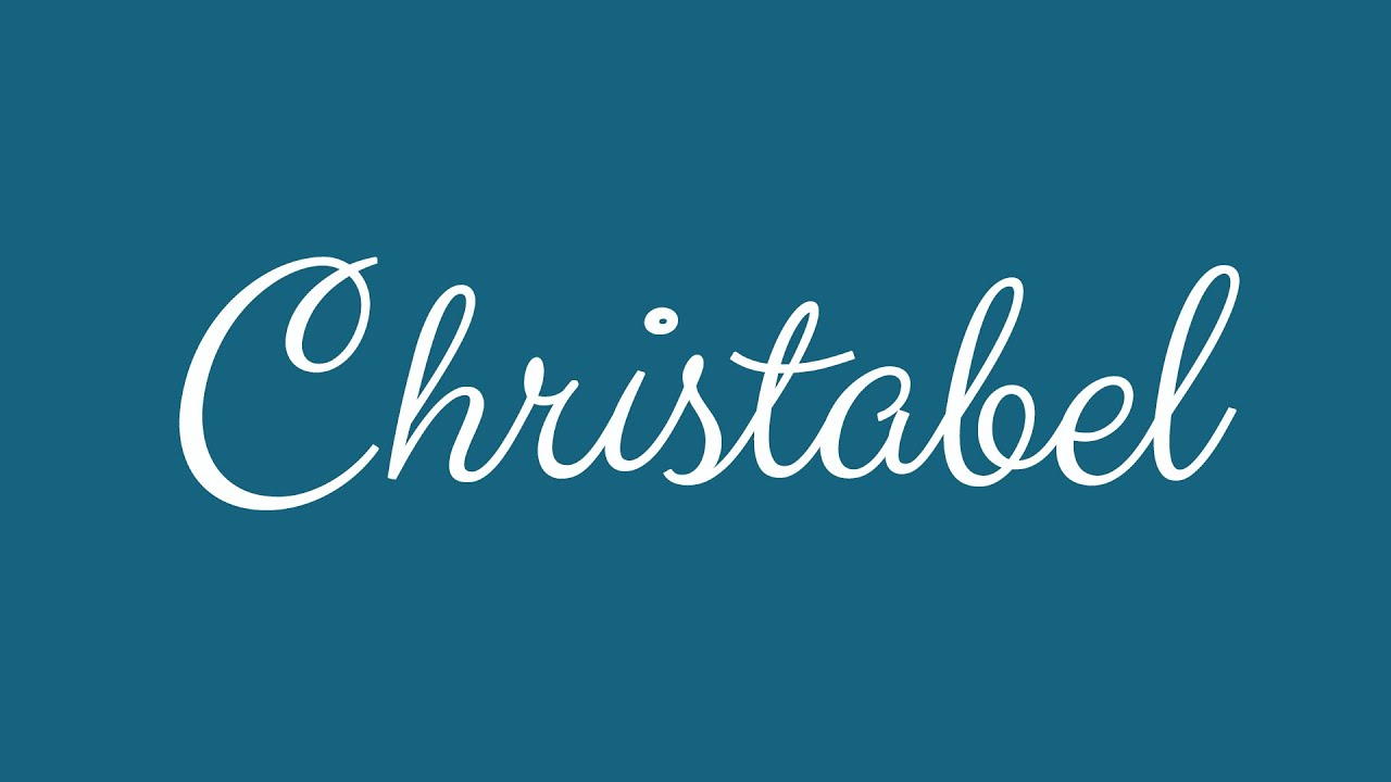 Learn How To Sign The Name Christabel Stylishly In Cursive Writing learn-how-to-sign-the-name-christabel-stylishly-in-cursive-writing