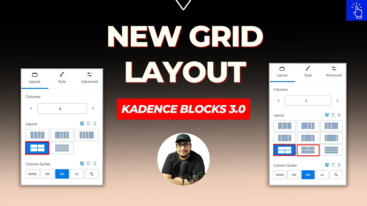 Grid Layout in Kadence Blocks 3.0 | Grid in Row Layout Block | Blogging ...